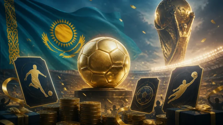 Olimpbet разыгрывает 60 млн тенге к ЧМ-2026: карточки и бонусы для новых игроков
